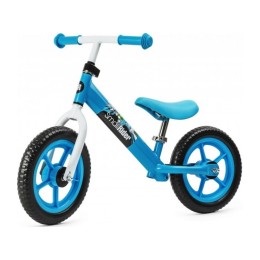 Беговел Small Rider Combo Racer (2в1) с лыжами и колёсами бело-синий