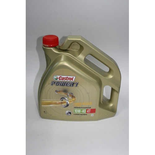 Castrol Power 1 4T 10W-40 4 л. Масло моторное