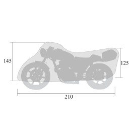 Чехол для мототехники STARKS Road+