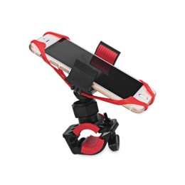 Держатель- клипса для мобильных телефонов  и навигаторов с крепл. на руль универс. (мото) 