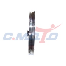 Диск 17" передний литой, барабан. тормоз 1,4-17 Альфа, Дельта, серебристый (5 С-луч) обод