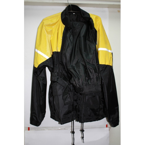 Дождевик раздельный (куртка+брюки) черный/серый VEGA ХL