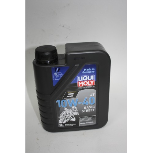 LIQUI MOLY Motorbike 4T 10W-40 Basic Street 1 л. Минеральное масло (3044)