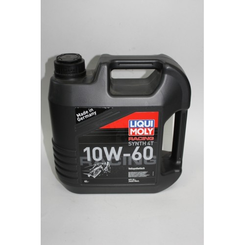 LIQUI MOLY Racing Synth 4T 10W-60 4 л. Синтетическое моторное масло (1687)