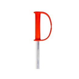 Лыжи детские пластиковые Вираж-спорт с палками длина - 100 мм