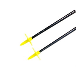 Лыжный комплект 140 см с насечками и креплениями под обувь (комби)