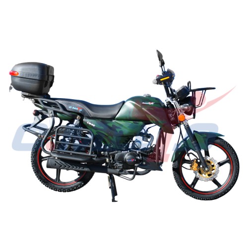 Мопед ALFA C.MOTO FORESTER NEW с кофром камуфляж не брать