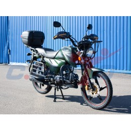 Мопед ALFA C.MOTO FORESTER NEW с кофром камуфляж не брать