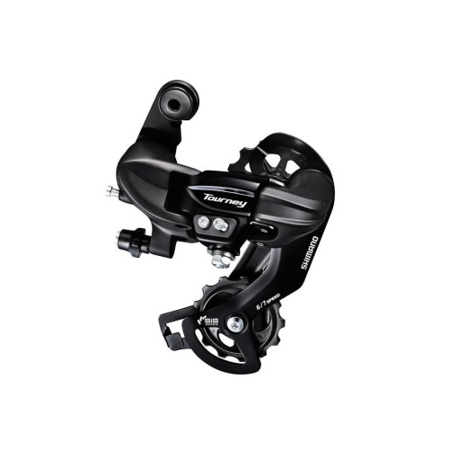 Переключатель задний SHIMANO, TOURNEY, RD-TY300, TOURNEY, 6/7 ск., под петух,подвод - обратный