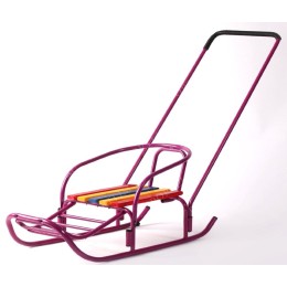 Санки ВЕЛЛ -2 с толкарем и подножкой