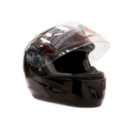 Шлем детский (интеграл) ATAKI SC-36 Solid черный глянцевый YXL