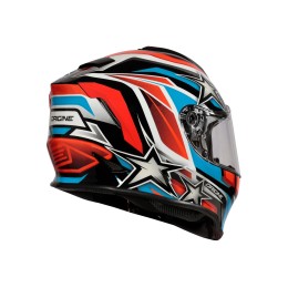 Шлем детский (интеграл) Origine DINAMO Kids красный/черный/белый глянцевый  YM