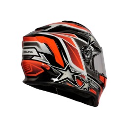 Шлем детский (интеграл) Origine DINAMO Kids оранжевый/черный/белый глянцевый   YS