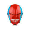 Шлем детский (кроссовый) FLY RACING KINETIC STRAIGHT EDGE красный/белый/синий YM