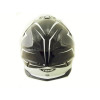 Шлем детский (кроссовый) YM-211 "YAMAPA" черно-белый размер  М