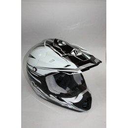 Шлем детский TTH TХ-12#20 черный/серебристый S