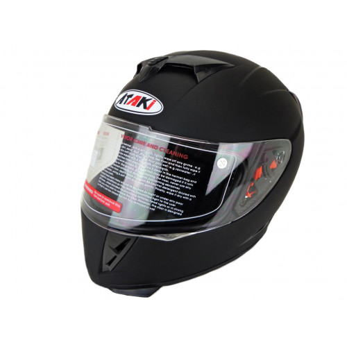 Шлем (интеграл) Ataki FF311 Solid черный матовый M