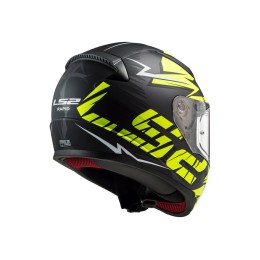 Шлем (интеграл) FF353 RAPID CROMO HI VIS черный/желтый матовый М