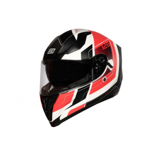 Шлем (интеграл)  Origine STRADA Advanced красный/белый матовый  L