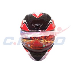 Шлем интеграл "Safelead" LX-160 "Анти Крыло" MATT BLACK CI размер L