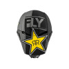 Шлем (кроссовый) FLY RACING KINETIC ROCKSTAR ECE серый/черный/желтый матовый М