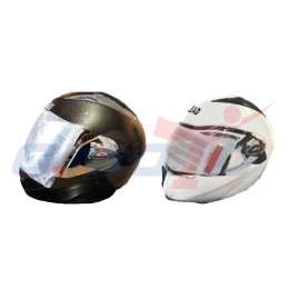 Шлем модуляр "Safelead" LX-118 (поднимается подбородок) NEW белый размер M