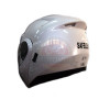 Шлем модуляр "Safelead" LX-119 TRANSFORMER с встр. очками серебристый размер М