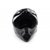 Шлем (мотард) Ataki FF802 Solid черный глянцевый  XL