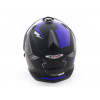 Шлем (мотард) Ataki FF802 Strike синий/черный матовый S