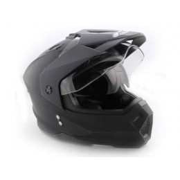 Шлем (мотард) Ataki JK802 Solid черный матовый    M