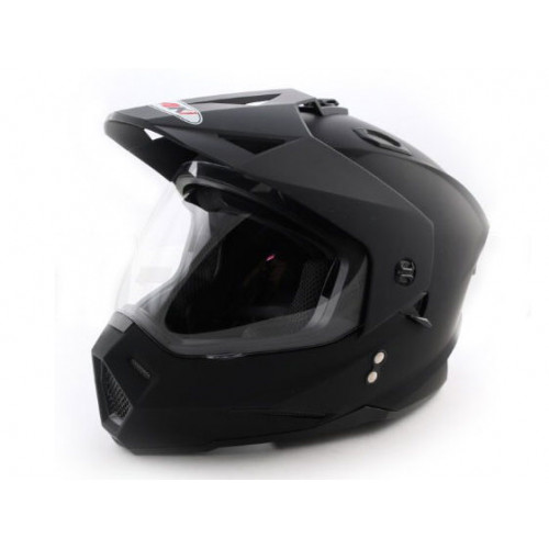 Шлем (мотард) Ataki JK802 Solid черный матовый    XL