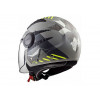 Шлем (открытый со стеклом) OF562 AIRFLOW camo камуфляж матовый M