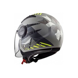 Шлем (открытый со стеклом) OF562 AIRFLOW camo камуфляж матовый M