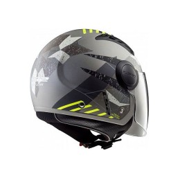 Шлем (открытый со стеклом) OF562 AIRFLOW camo камуфляж матовый M