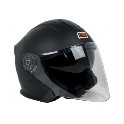 Шлем (открытый со стеклом) Origine Palio Solid черный матовый L