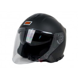 Шлем (открытый со стеклом) Origine Palio Solid черный матовый S
