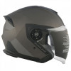 Шлем (открытый со стеклом) Origine Palio Techy черный/титановый  S