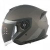 Шлем (открытый со стеклом) Origine Palio Techy черный/титановый  XL