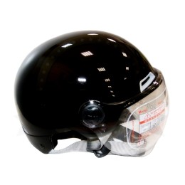 Шлем открытый YM-351_7 "YAMAPA" черный размер L летний  (NEW)