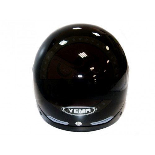 Шлем открытый YM-351_7 "YAMAPA" черный размер L летний  (NEW)