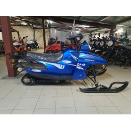 Снегоход С.МОТО Snowmax машинокомплект тест-драйв