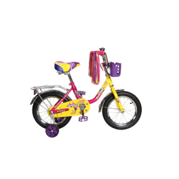 Велосипед FORWARD 14" RACING  Girl 1 ск. нескладной